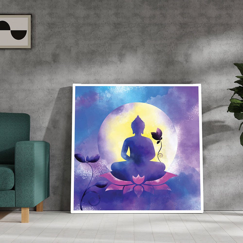The Serenity of Buddha: A Peaceful Portrait of Enlightenment.