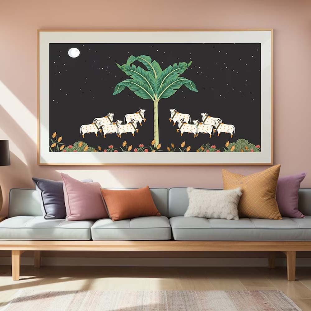 Sacred Cow Vastu Friendly Painting.