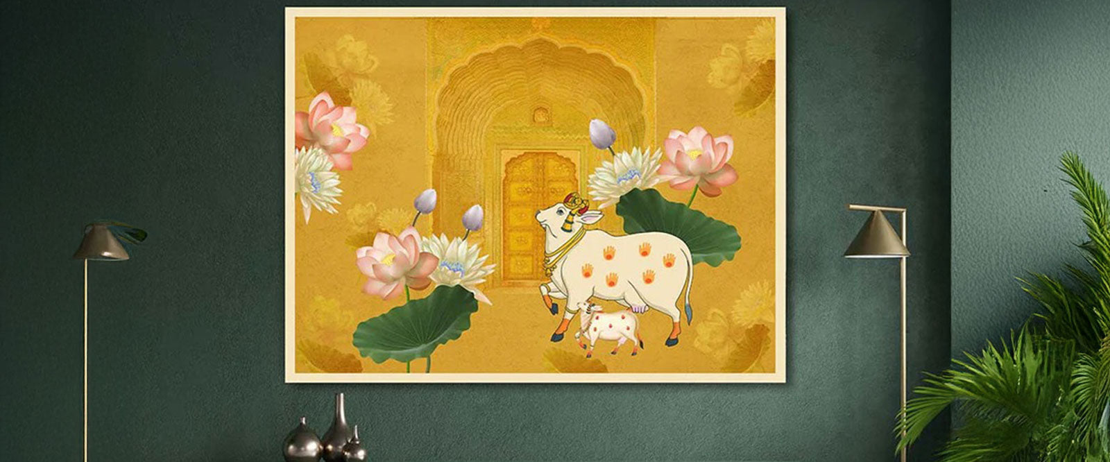 The Ancient Stories Woven in Pichwai: A Journey into Indian Devotional Art by krutik-1677.