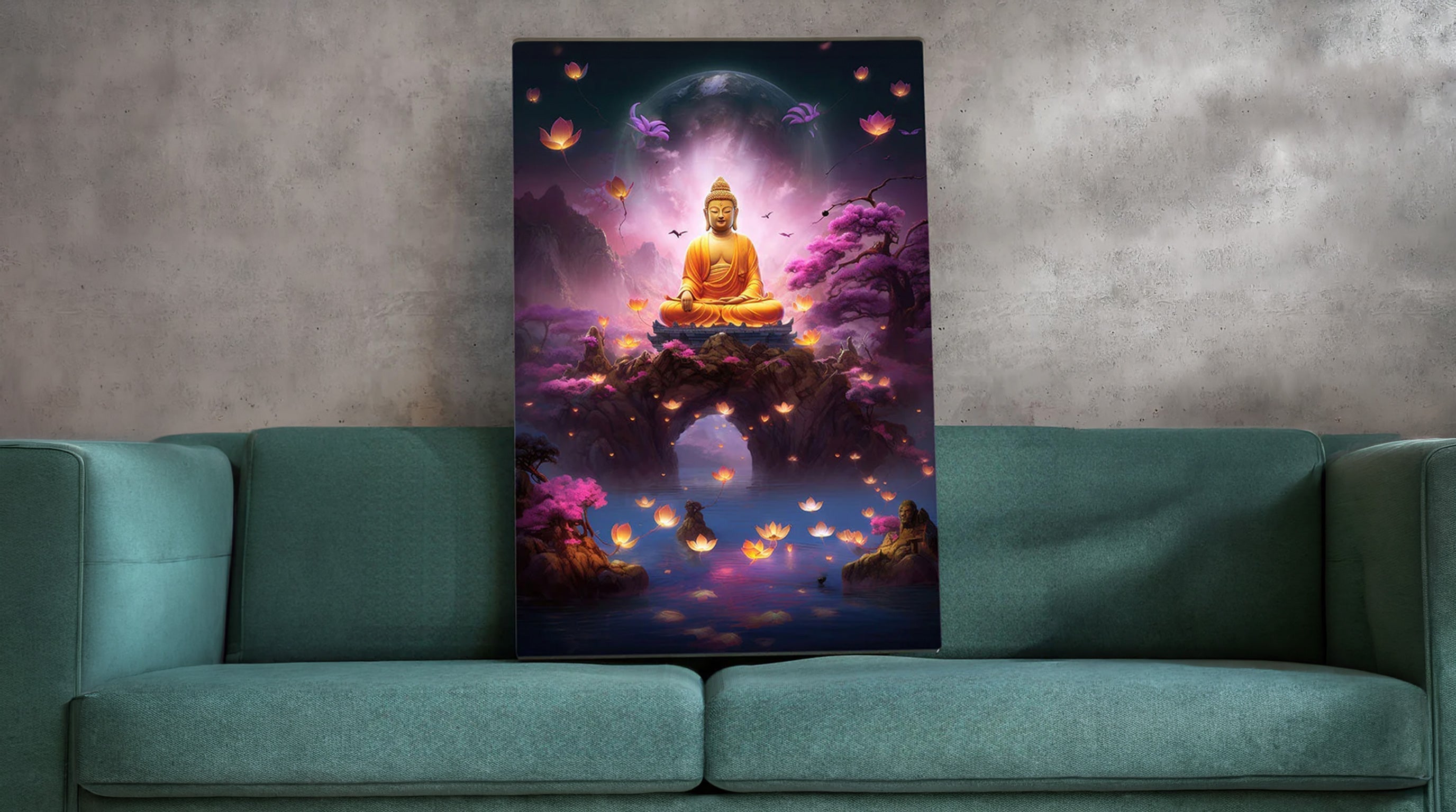 Top Buddha Wall Art for Peaceful Interiors and Spiritual Ambience