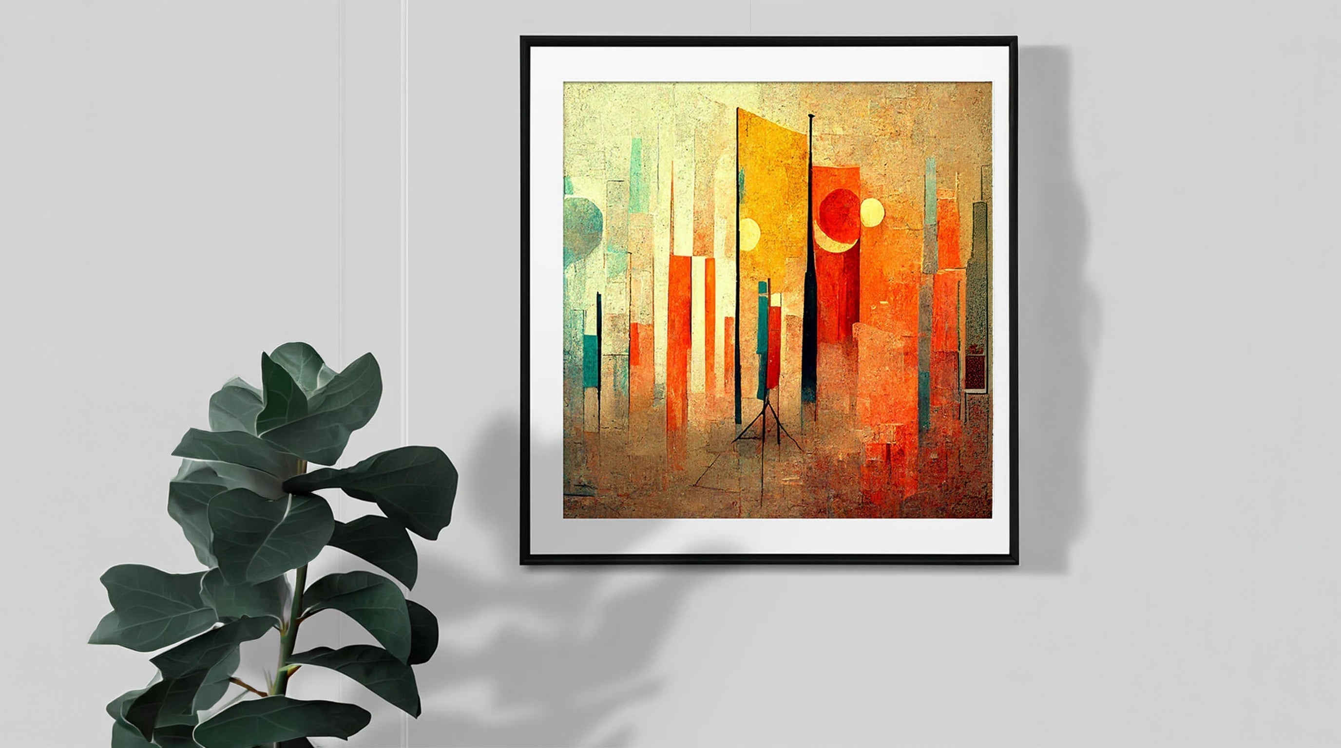 How Abstract Art Adds Energy & Sophistication to Any Room