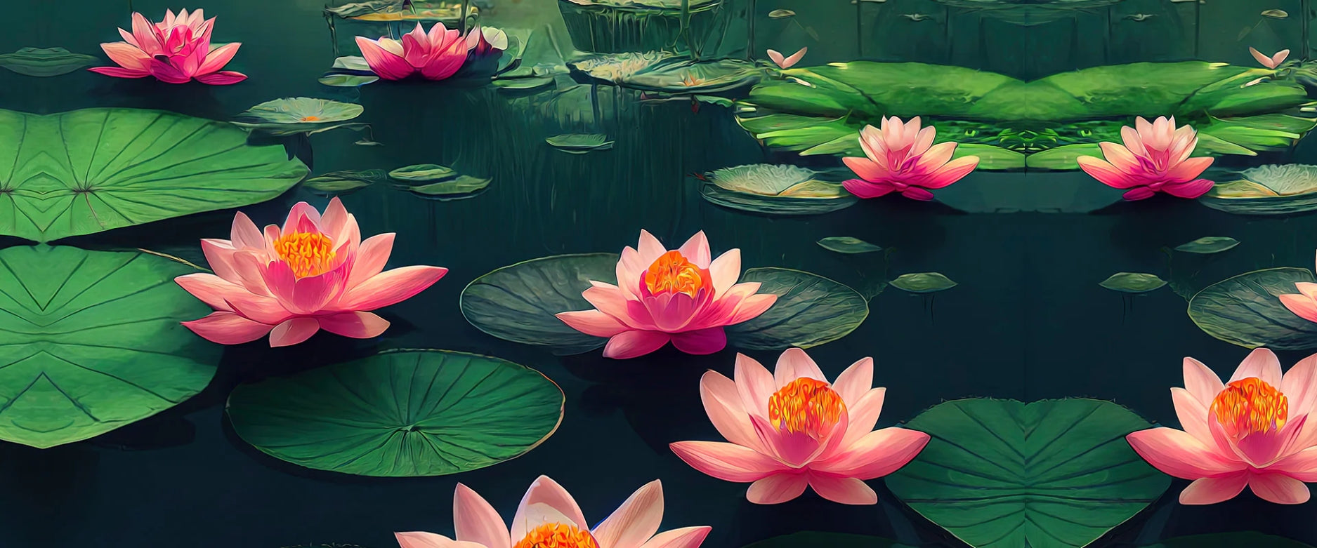Lotus Paintings: A Reflection of Beauty, Purity, and Spiritual Awakening by krutik-1677.