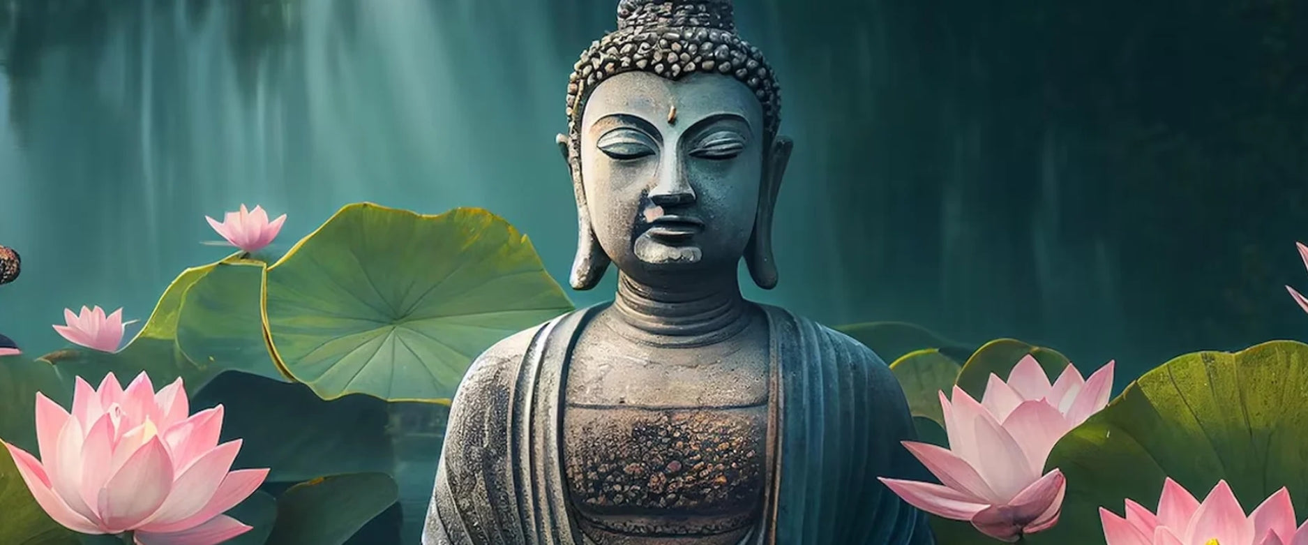 Breathe and Be Still : Uplift your mood with buddha paintings by krutik-1677.