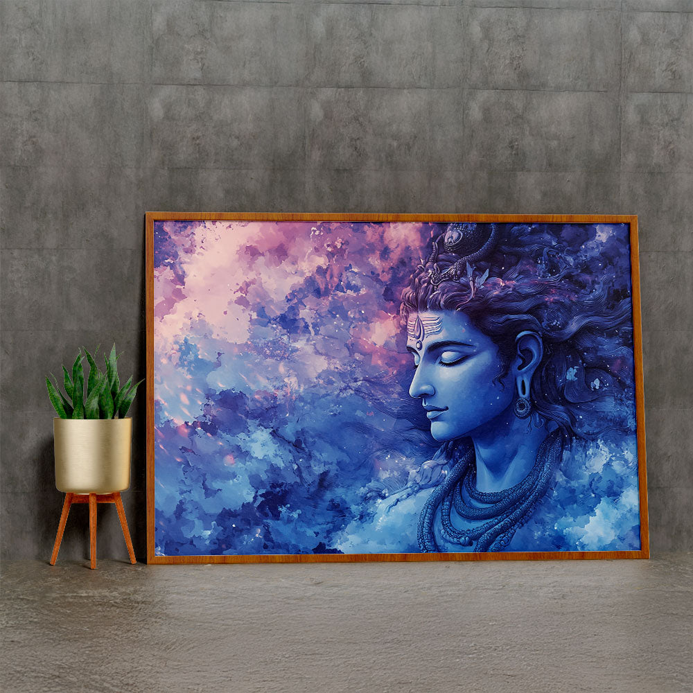 Shiva: Cosmic Tranquility Krutik