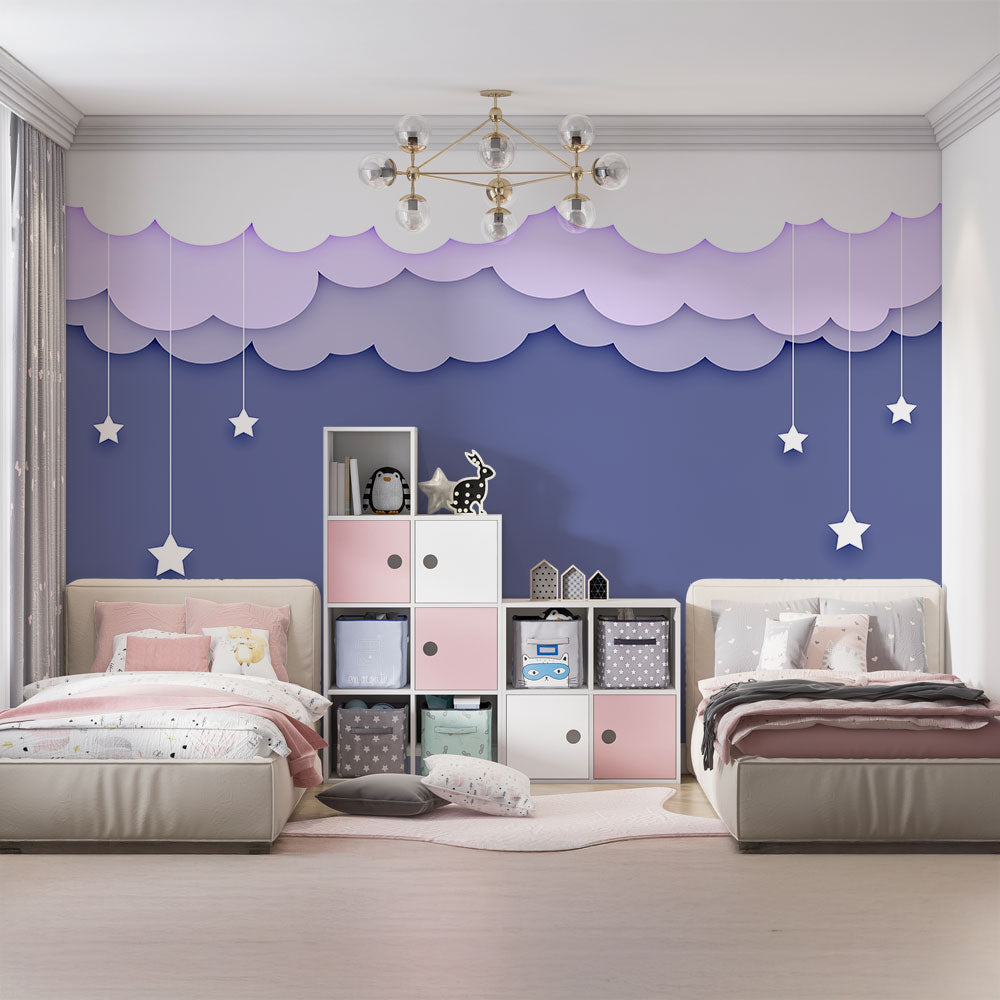 Starry Snooze – Dreamy Night Skies by Krutik.