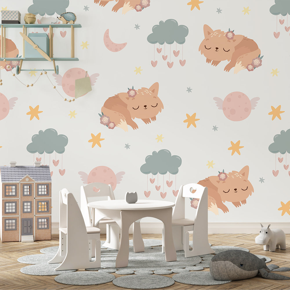 Dreamy Fox Slumber.
