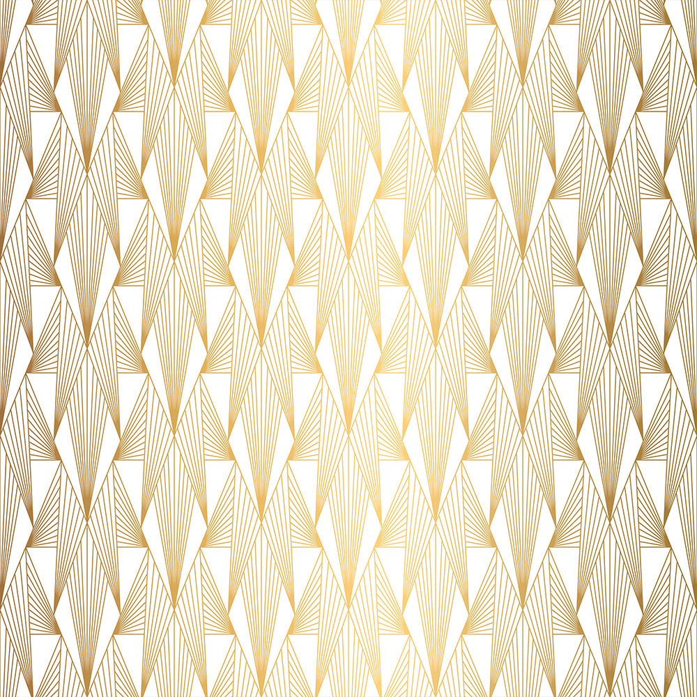 Gold Premium Geometric Wallpaper | Luxury Redefined