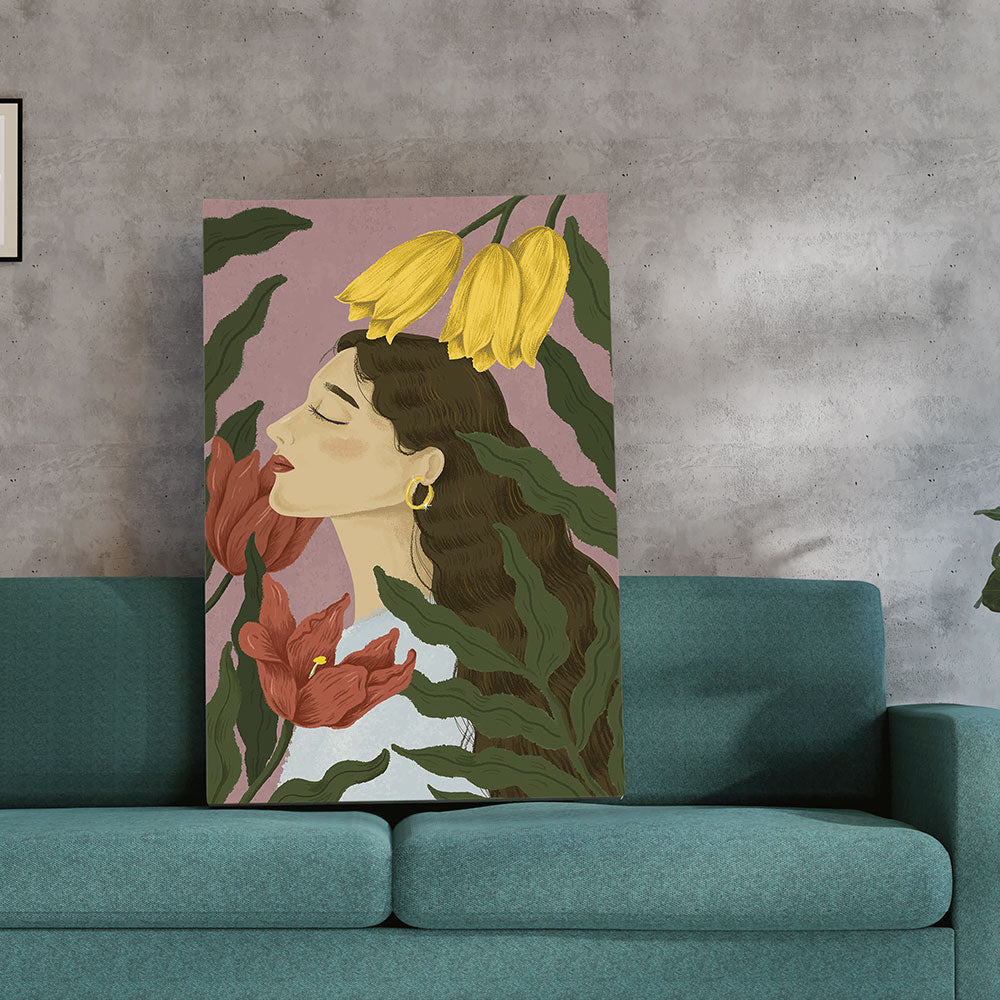 A Painting of Women in Harmony.