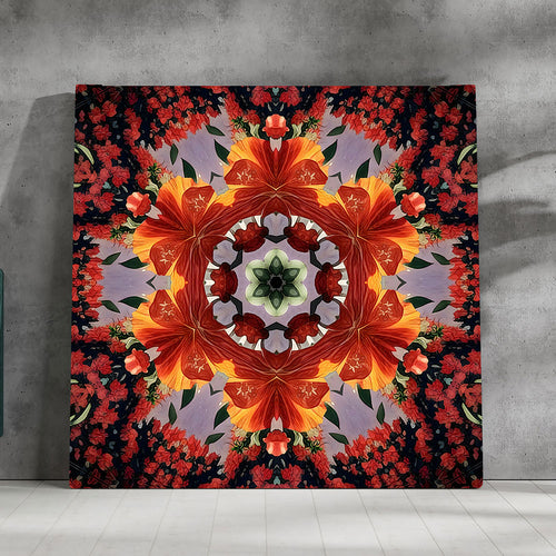 Mystical Mandala: A Transcendent Artwork of Symmetry and Harmony.