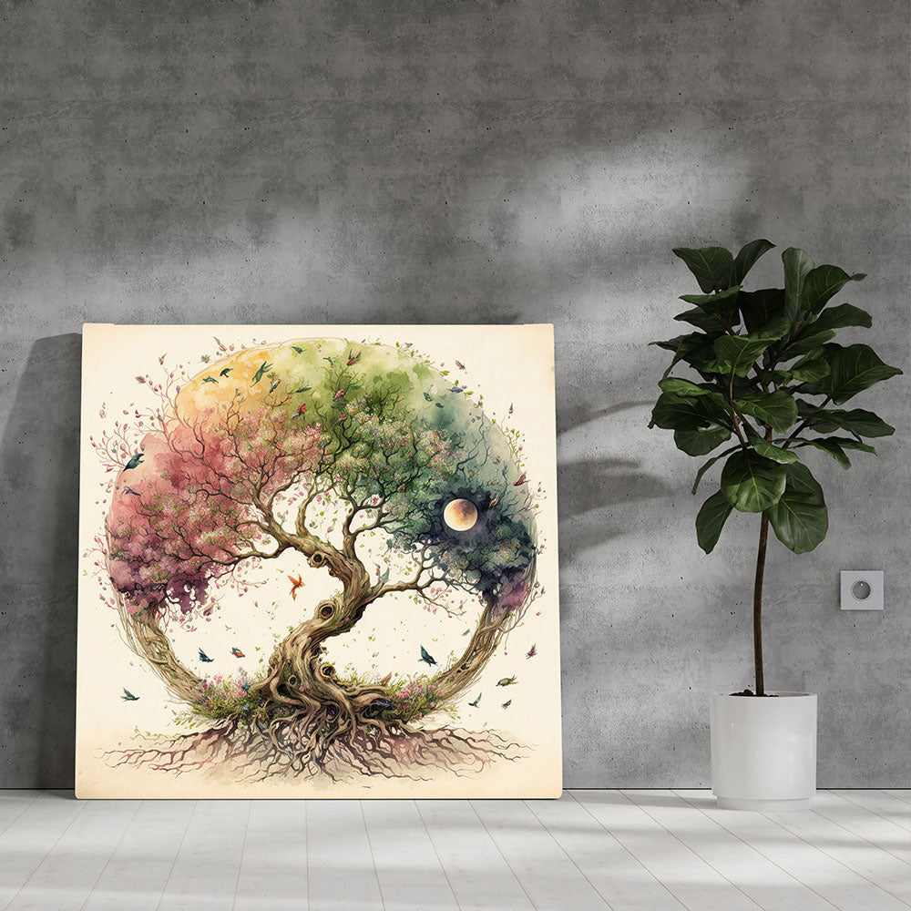 Krutik Nature Canvas Painting