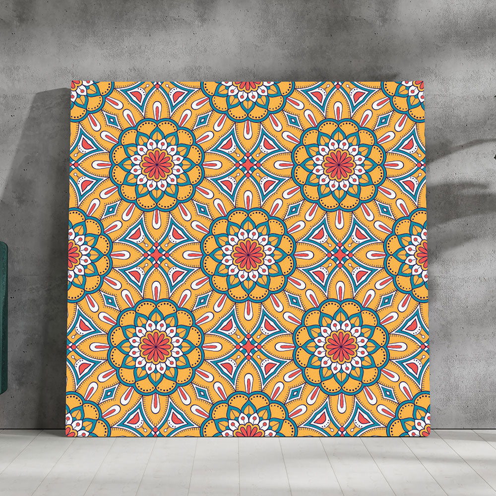 Intricate Bliss: A Mandala Art Pattern of Complexity and Beauty.