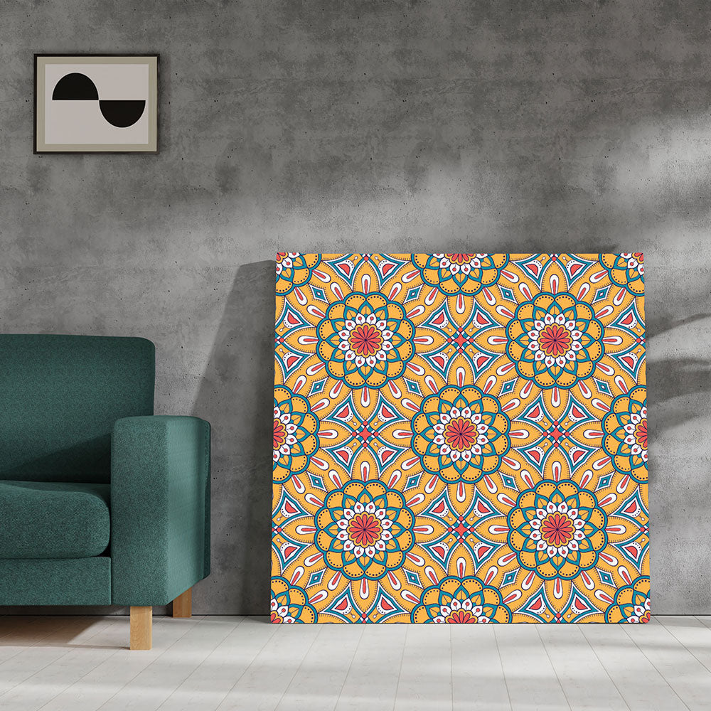 Intricate Bliss: A Mandala Art Pattern of Complexity and Beauty.