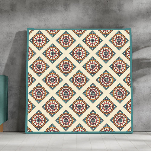 Mandala Medley: A Vibrant Artwork of Shapes and Textures.