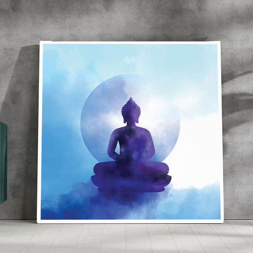 Enlightenment: A Captivating Painting of Buddha.