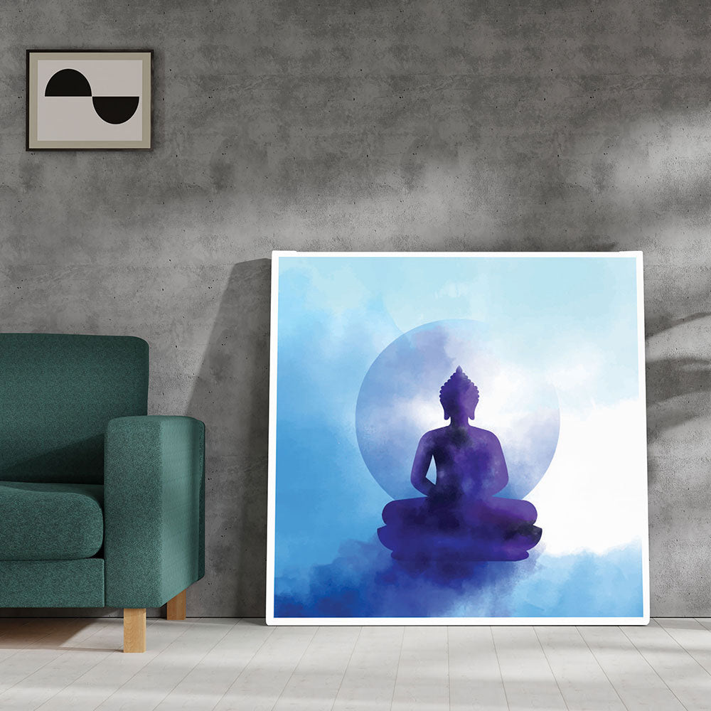 Enlightenment: A Captivating Painting of Buddha