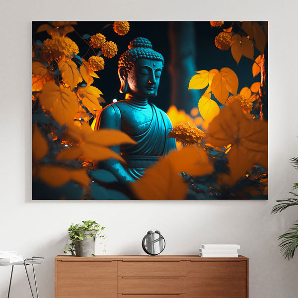 Divine Compassion: A Buddha Portrait.