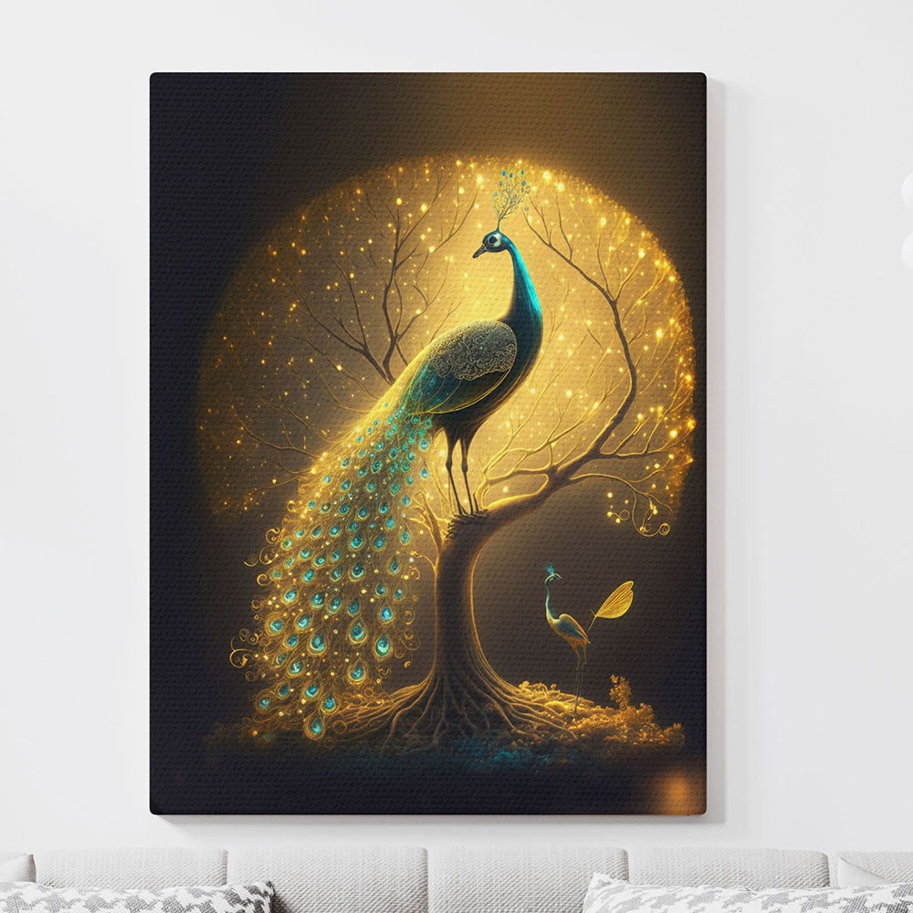 Regal Splendor : A Majestic Painting of Elegance and Beauty.