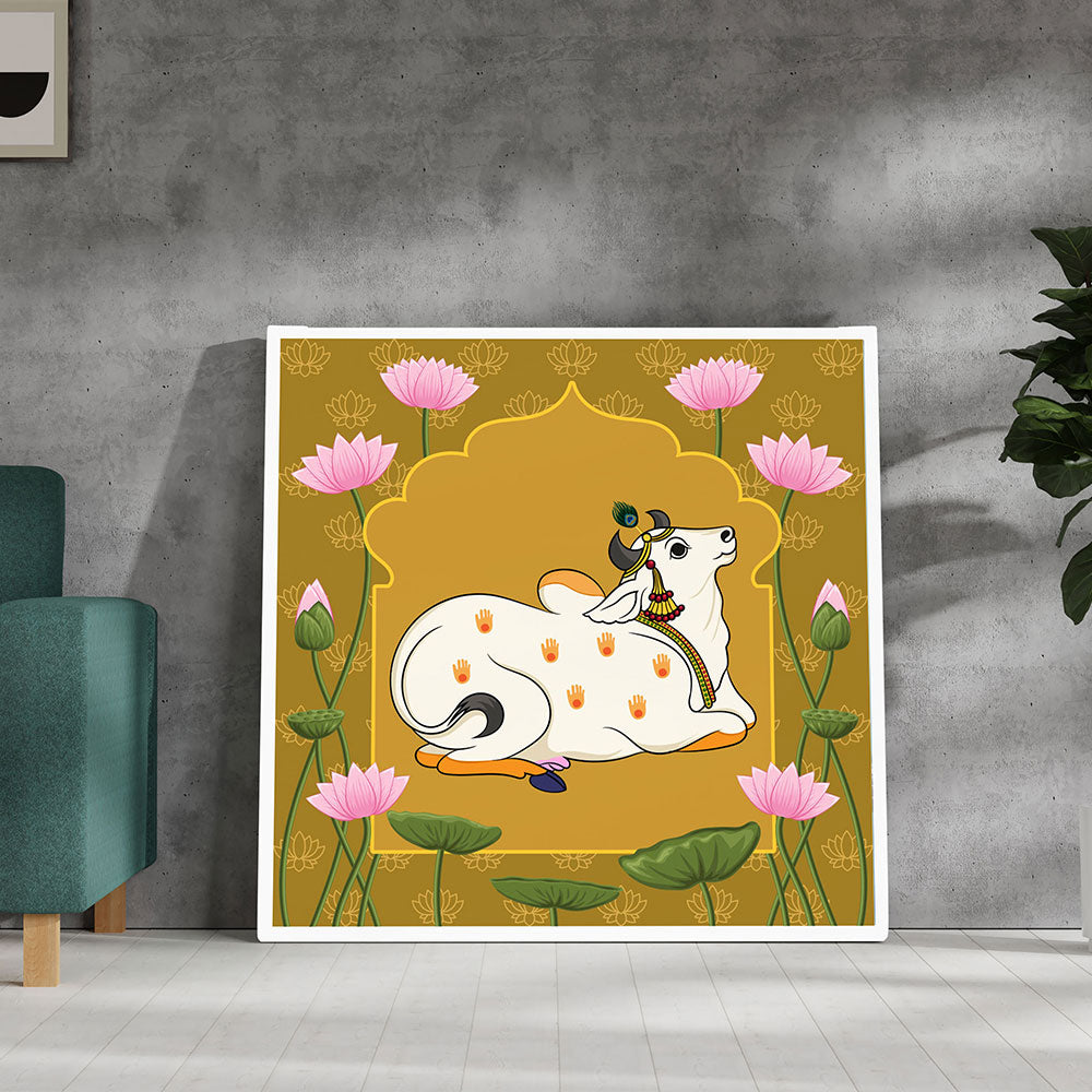 Abundance and Fertility: The Cow as a Symbol of Prosperity in Pichwai Painting
