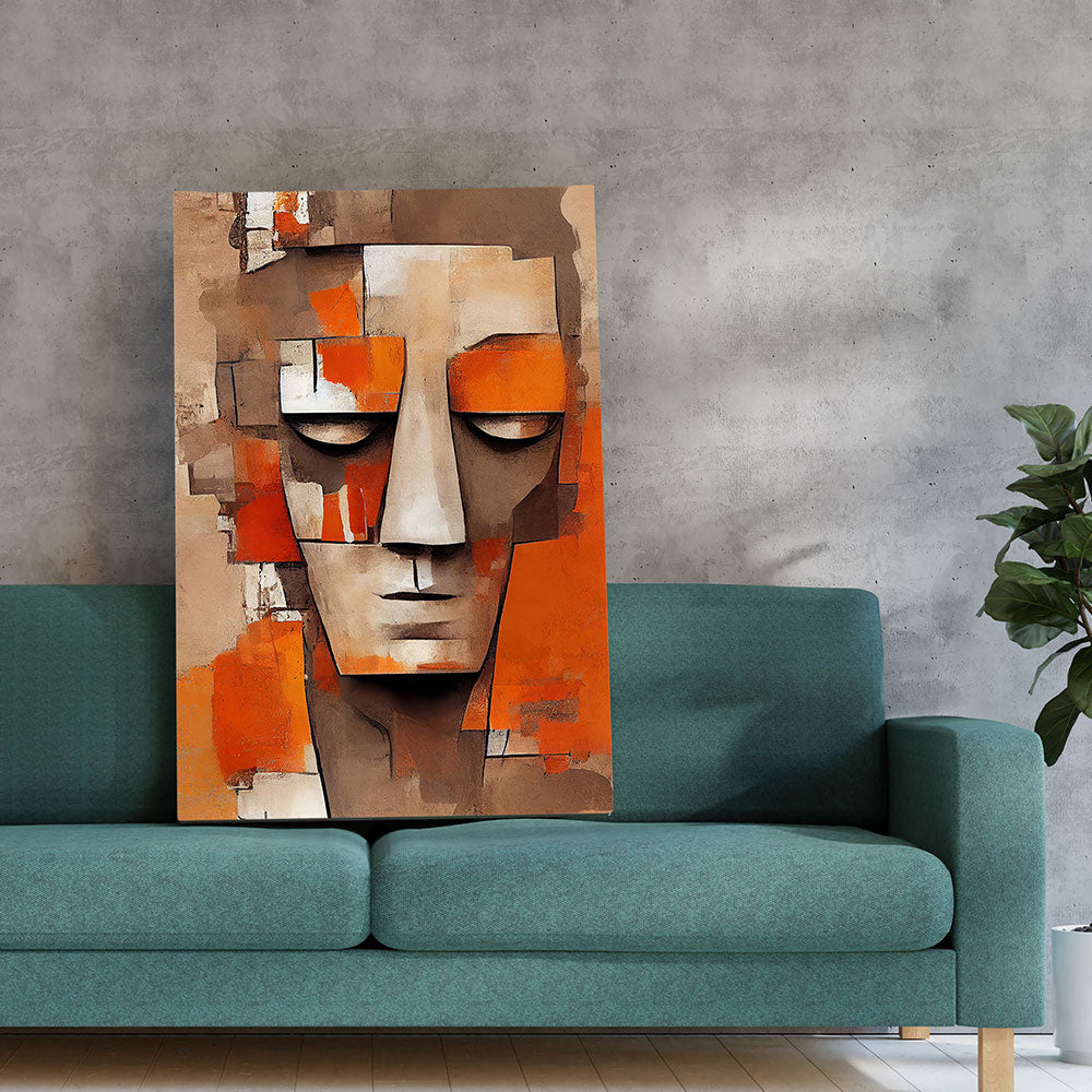 Visions of the Soul: Abstract Portait in Flux.