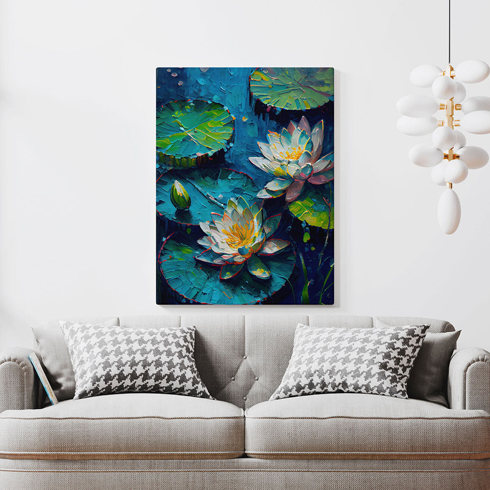 Petals of Serenity: Finding Peace in Floral Art.