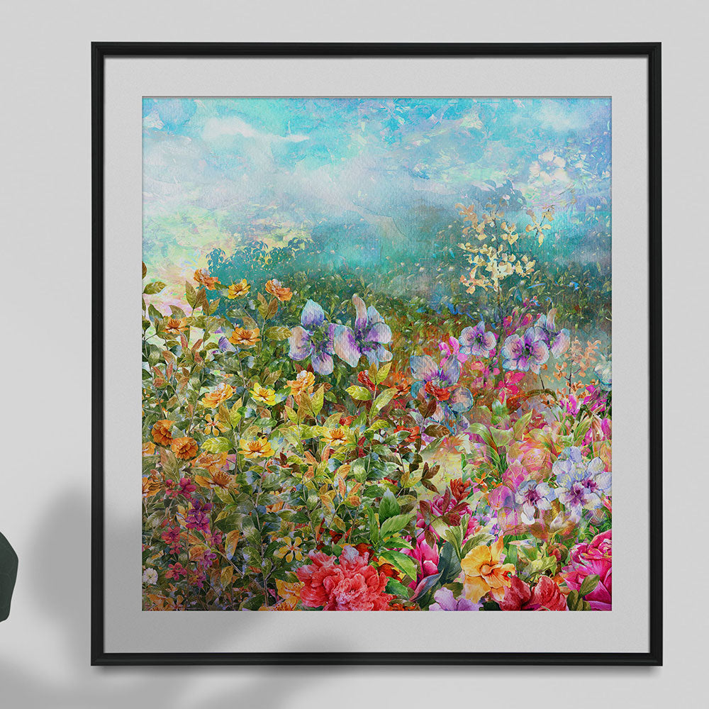 Garden Reverie: A Floral Symphony of Colors