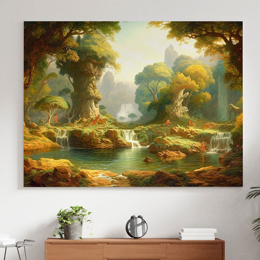 Nature's muse: finding peace in landscape art