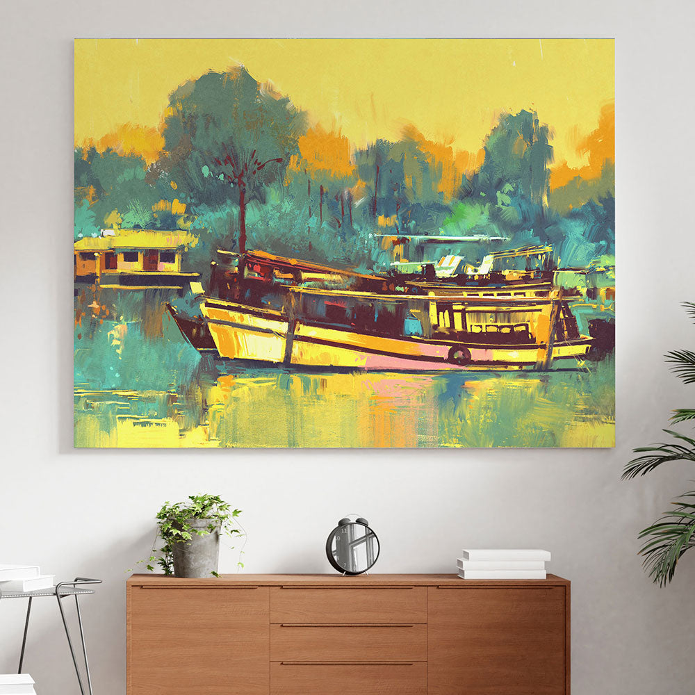 Beyond the Horizon Abstract Painting