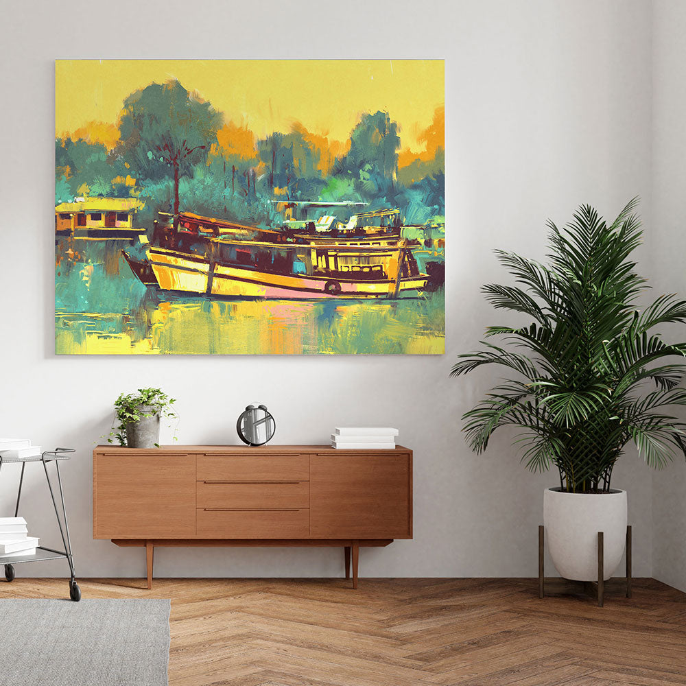 Beyond the Horizon Abstract Painting
