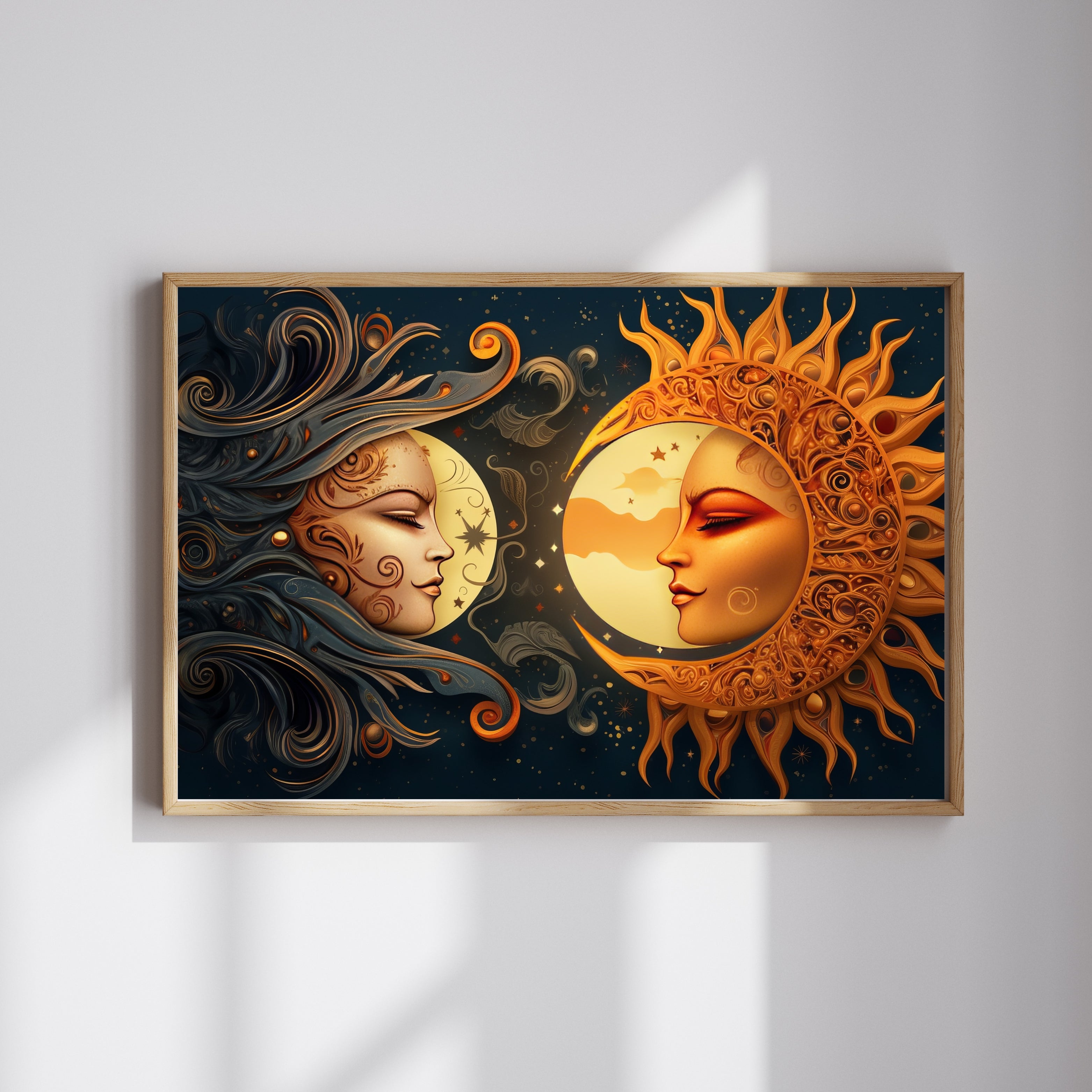Sun and Moon in Harmony.