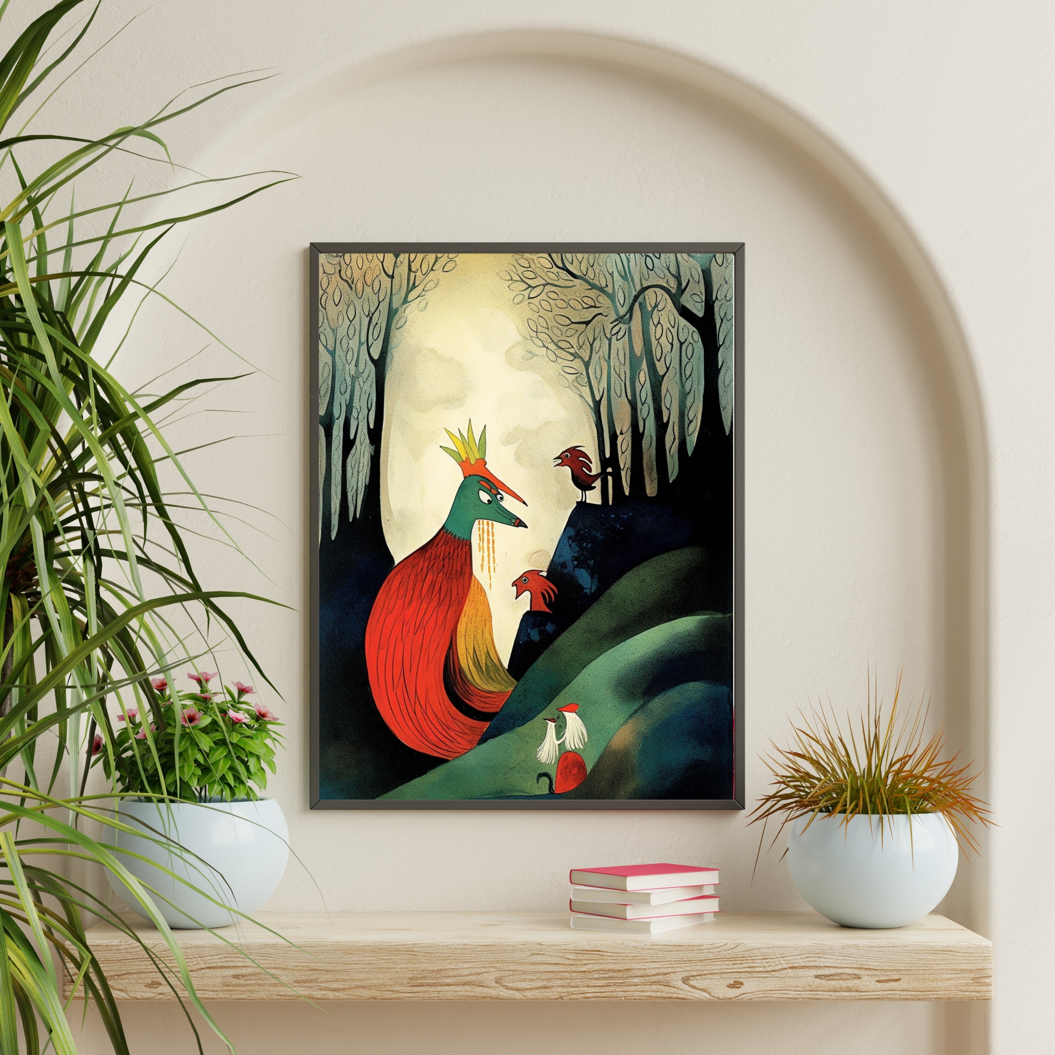 The Enchanted Rooster’s Realm.