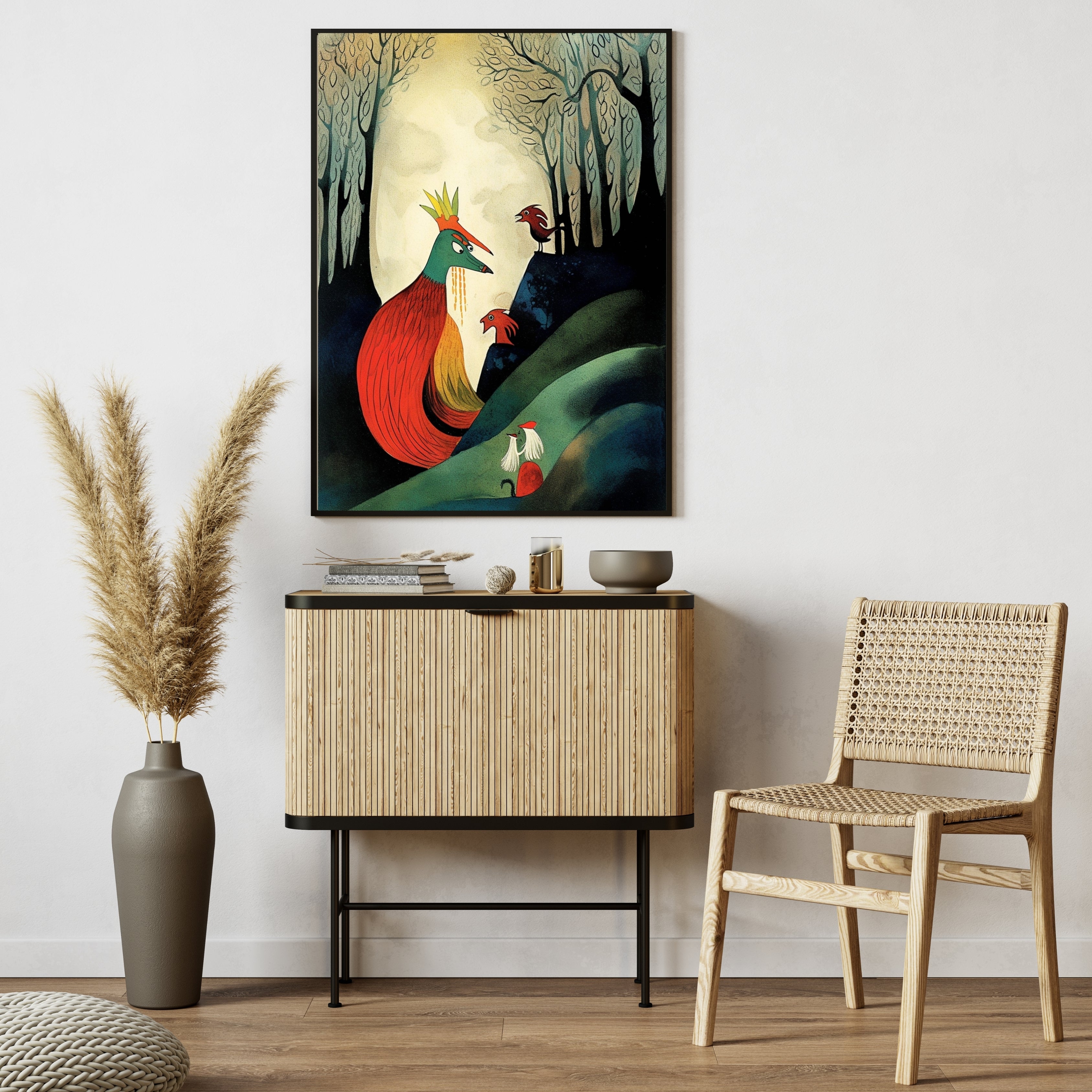 The Enchanted Rooster’s Realm.