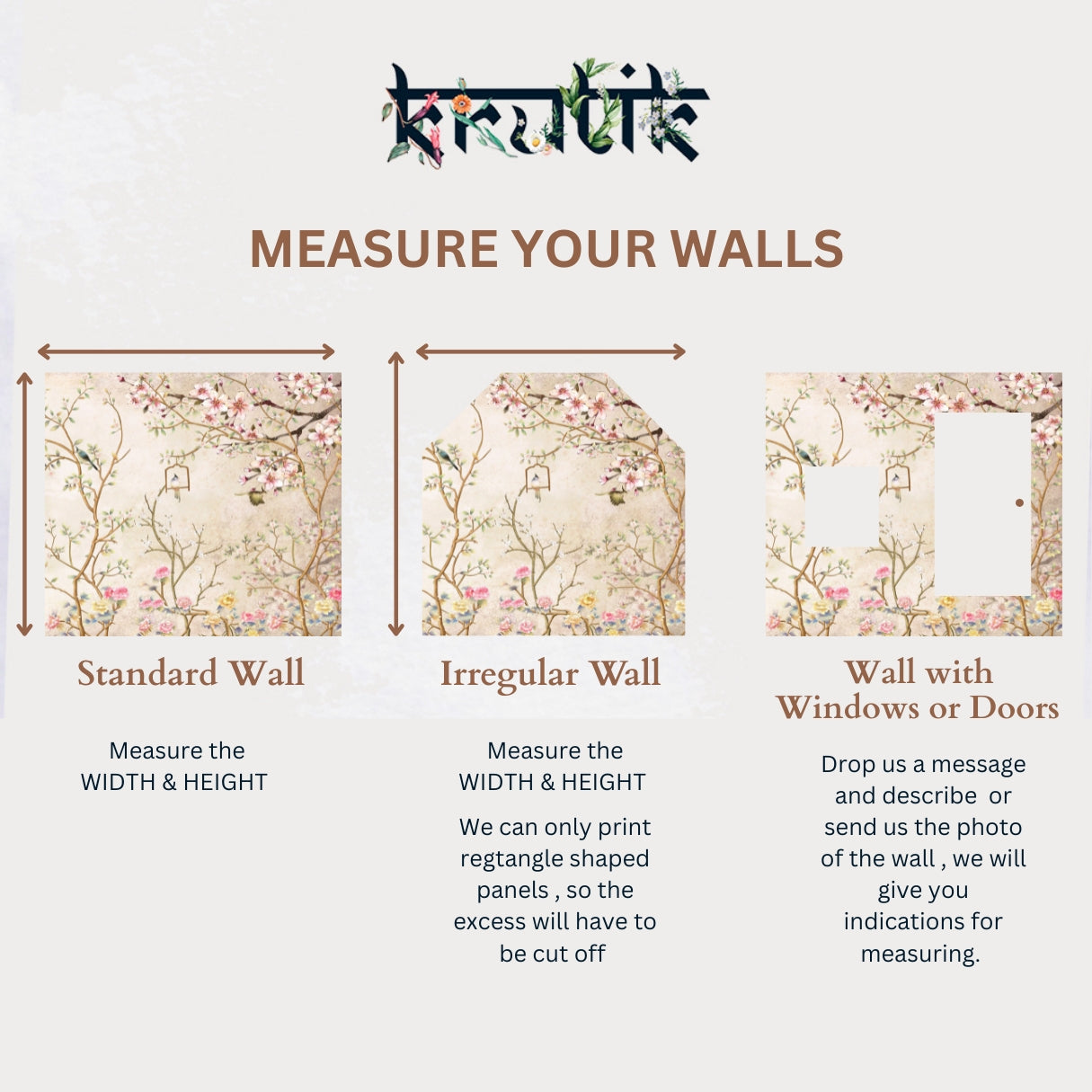 Radha Krishna Wallpaper | Custom Size Indian Wallpaper | Traditional Krishna Wallpaper | Peel & Stick Self Adhesive Art | Wall Mural