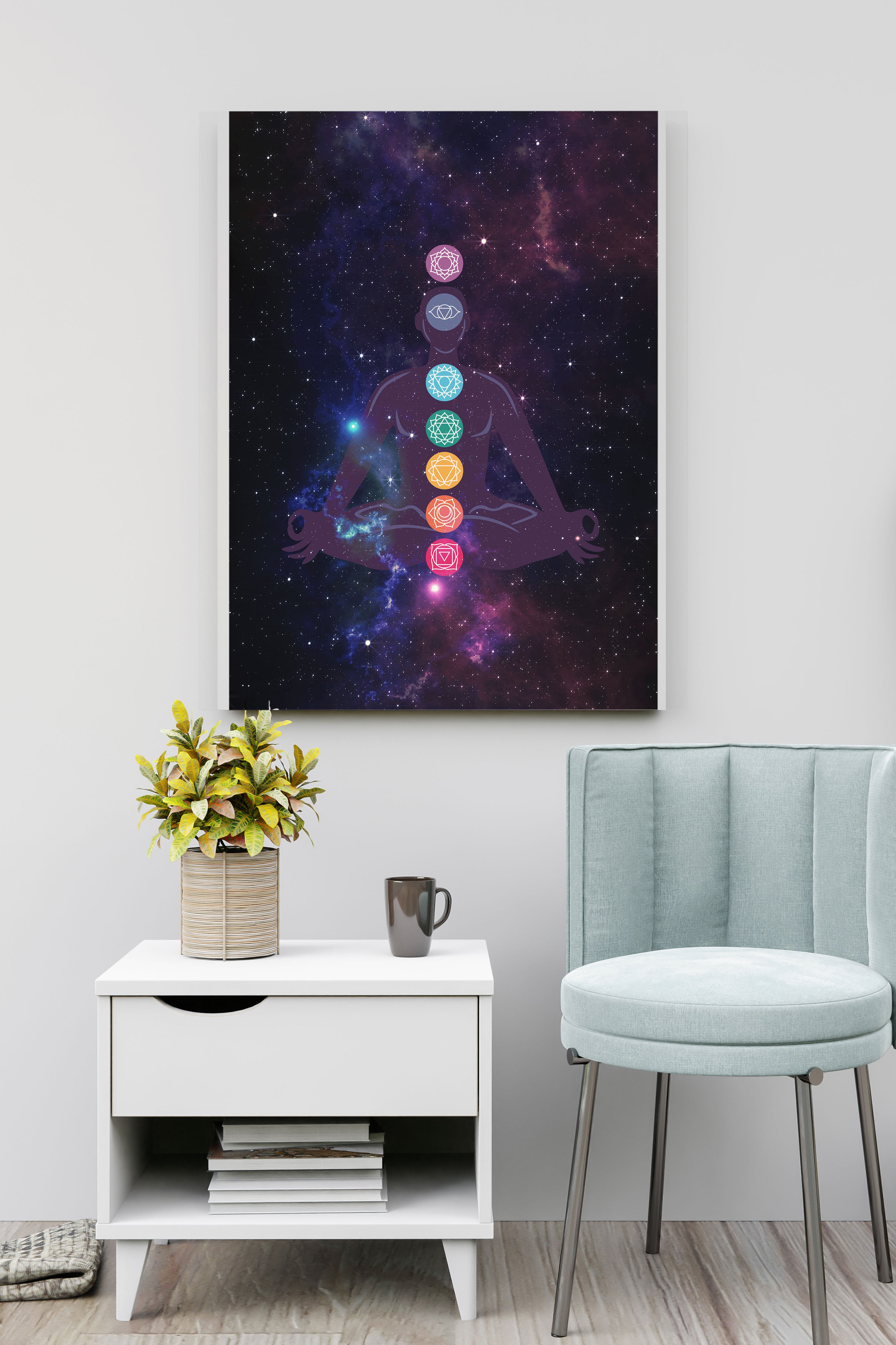 Awakening the Chakras Painting.