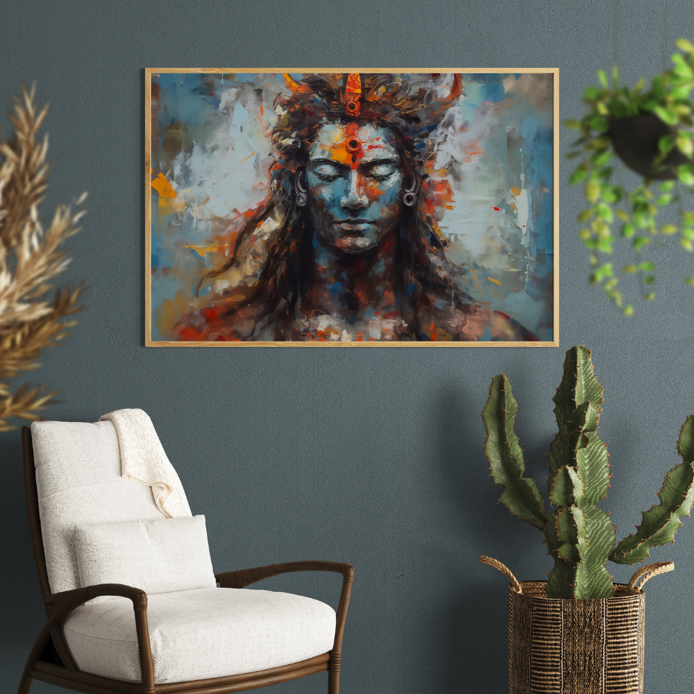 Lord Shiva in Divine Meditation.