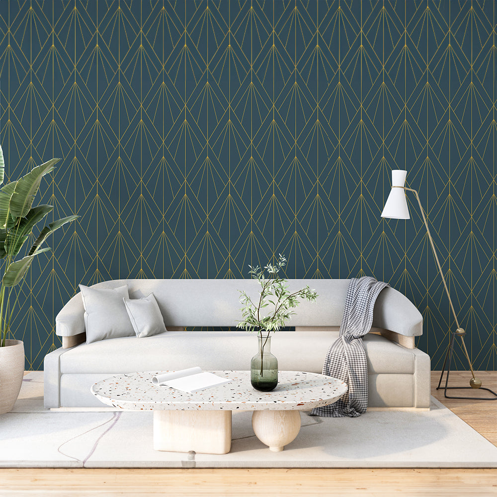 Seamless Art Deco Wallpaper.