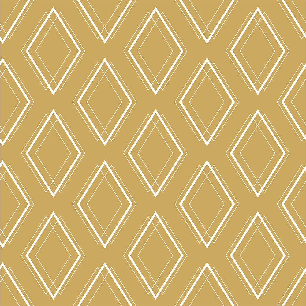Modern Yellow Geometric Shape Wallpaper | Bold & Stylish
