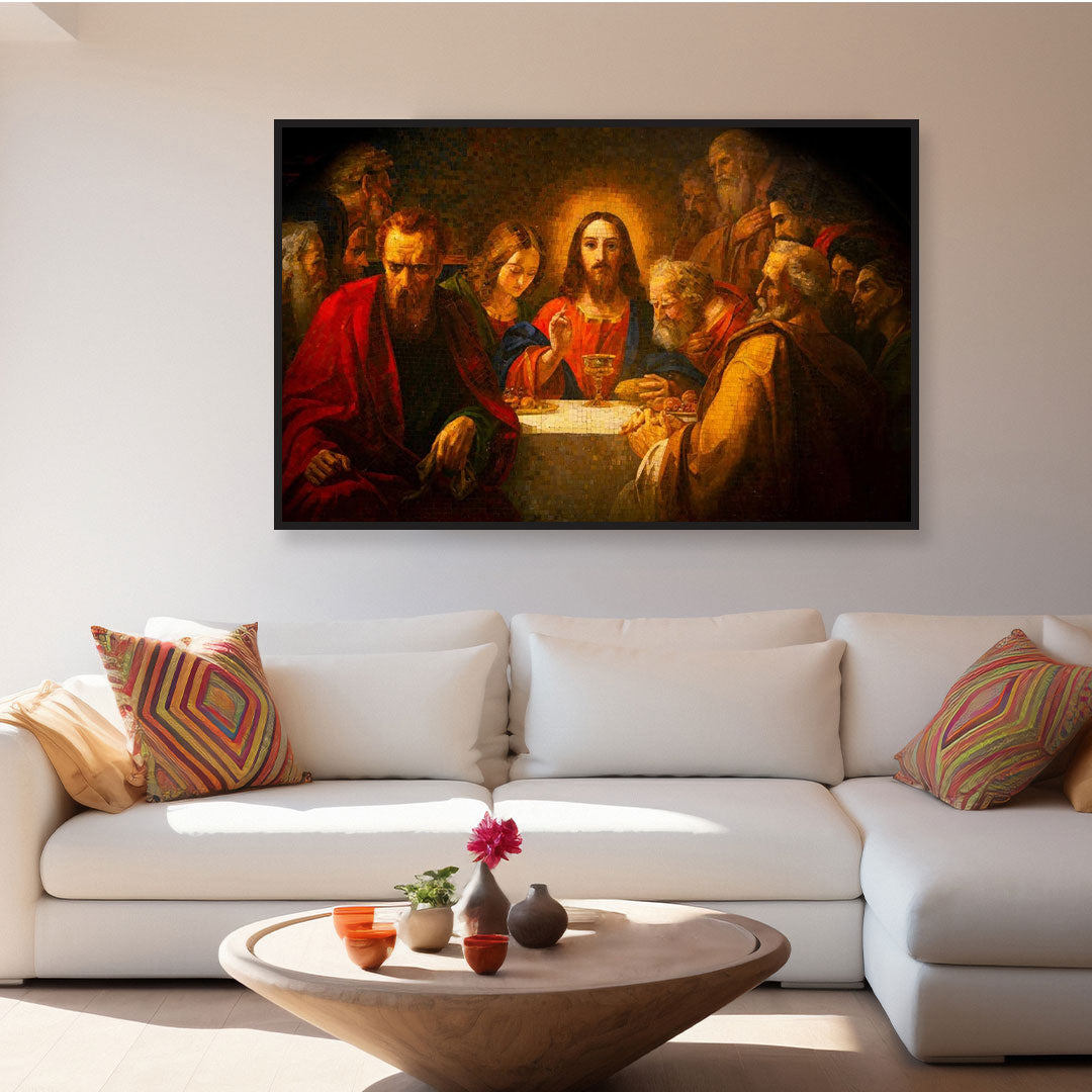 The Last Supper – Mosaic of Divine Fellowship.