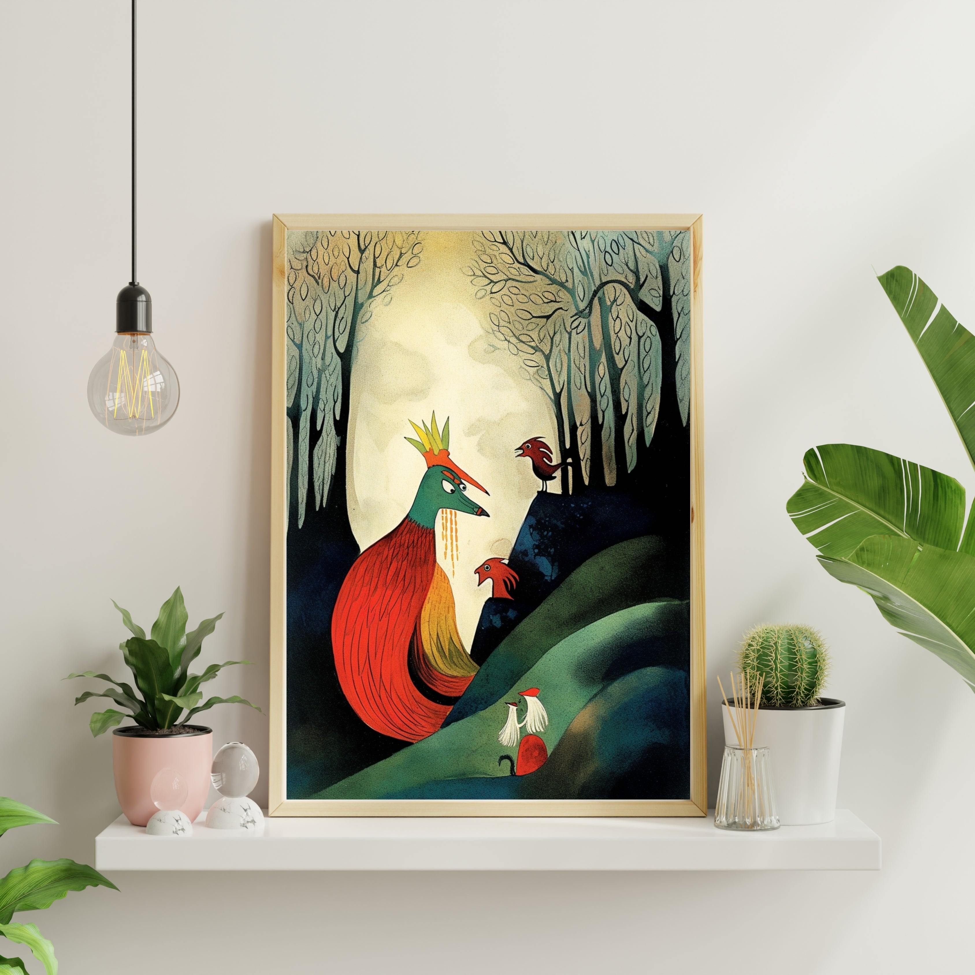 The Enchanted Rooster’s Realm.