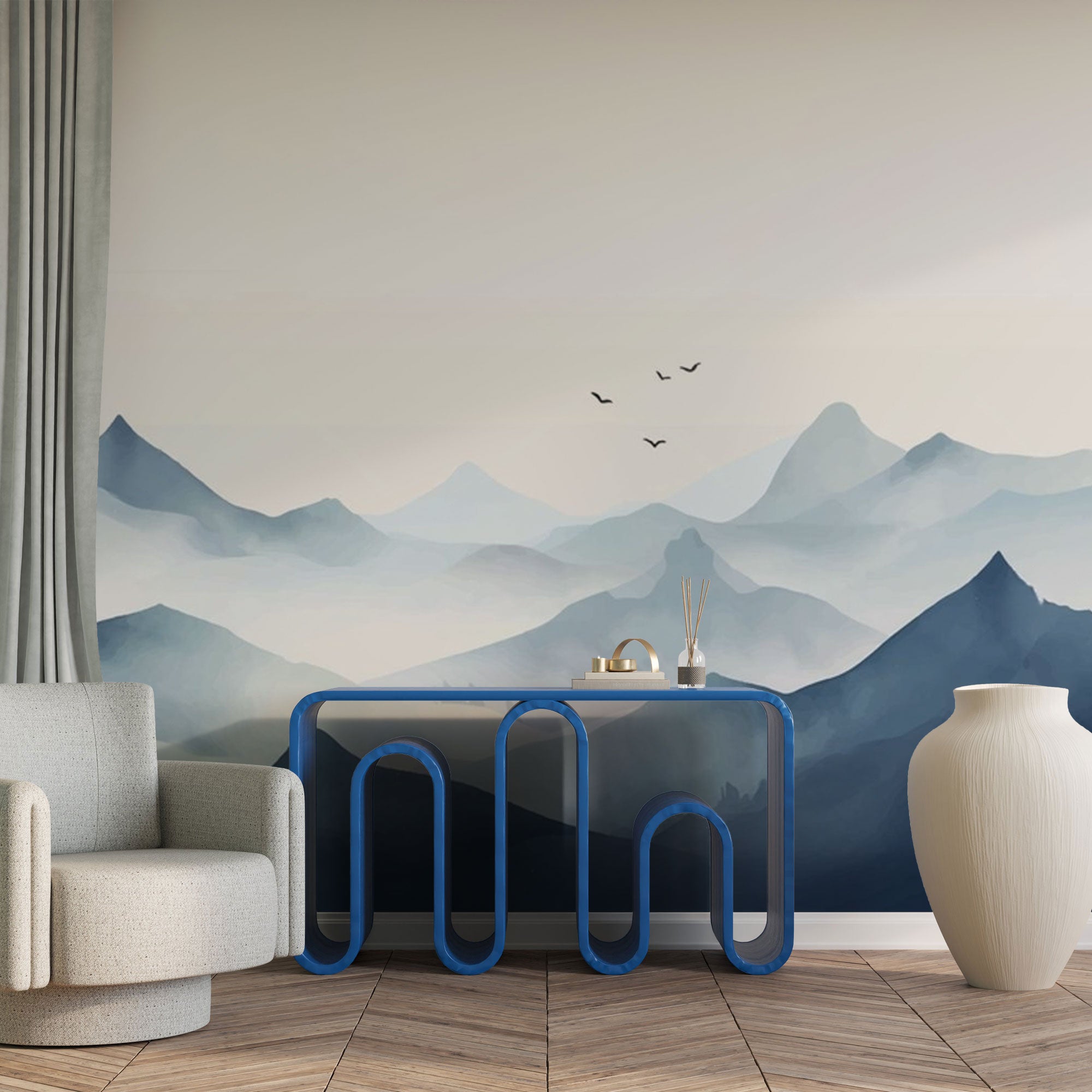 Winter mornings  – Misty Mountain Calm.