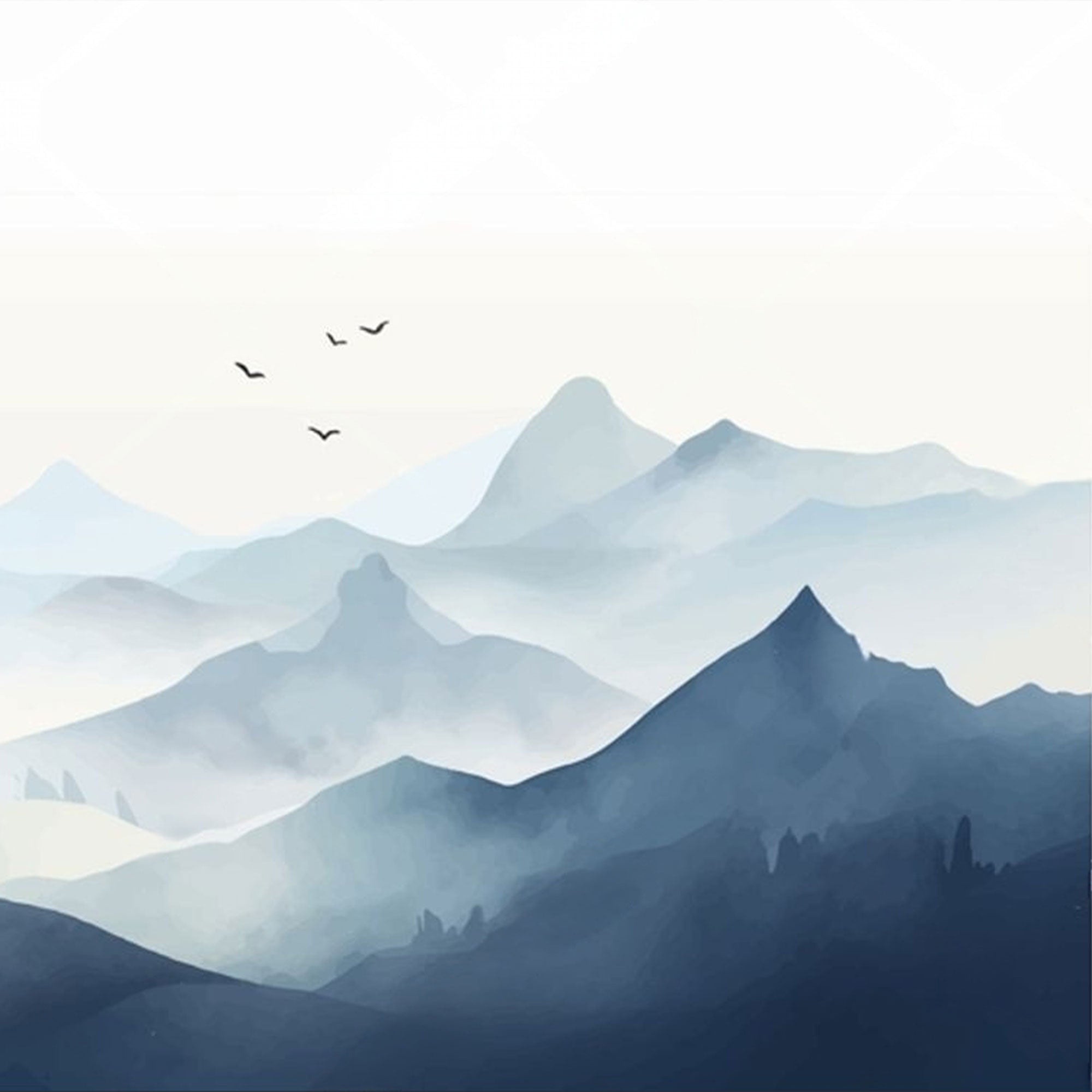 Winter mornings  – Misty Mountain Calm.