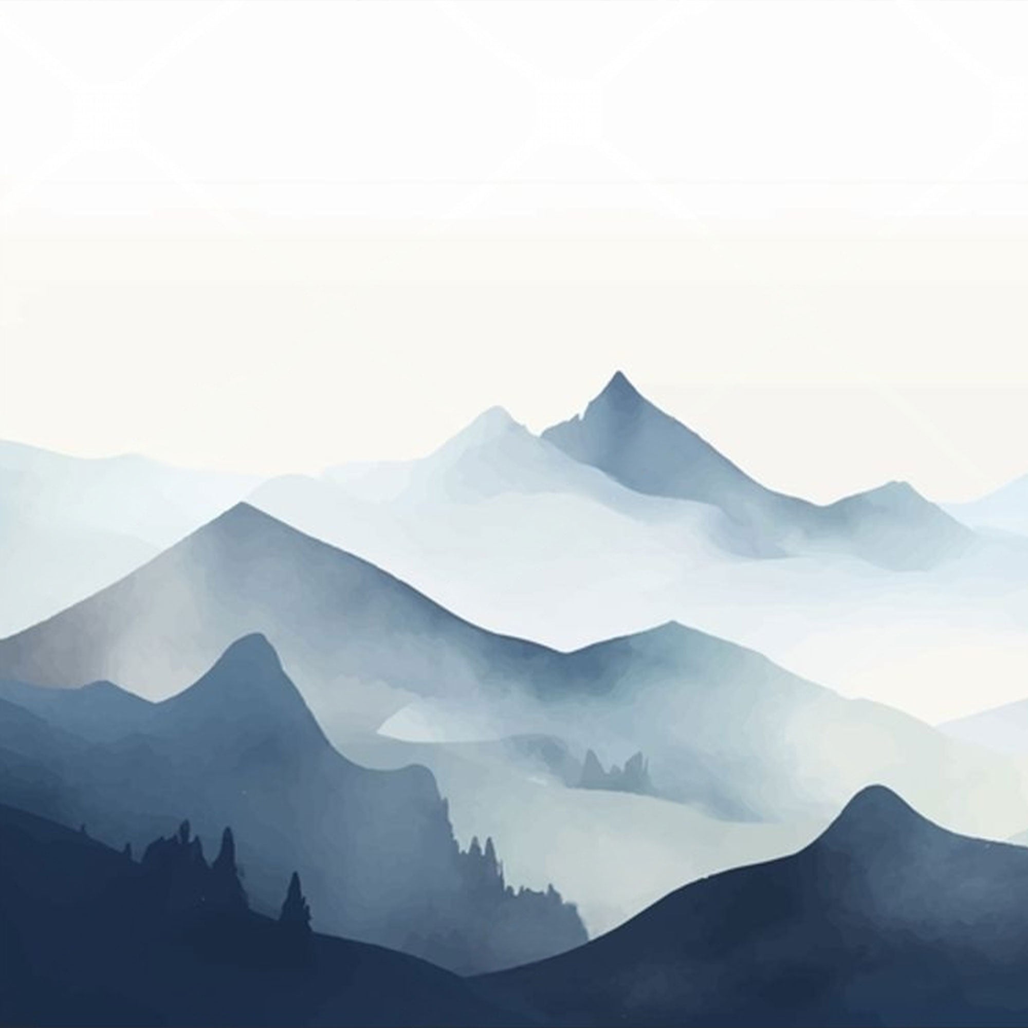 Winter mornings  – Misty Mountain Calm.