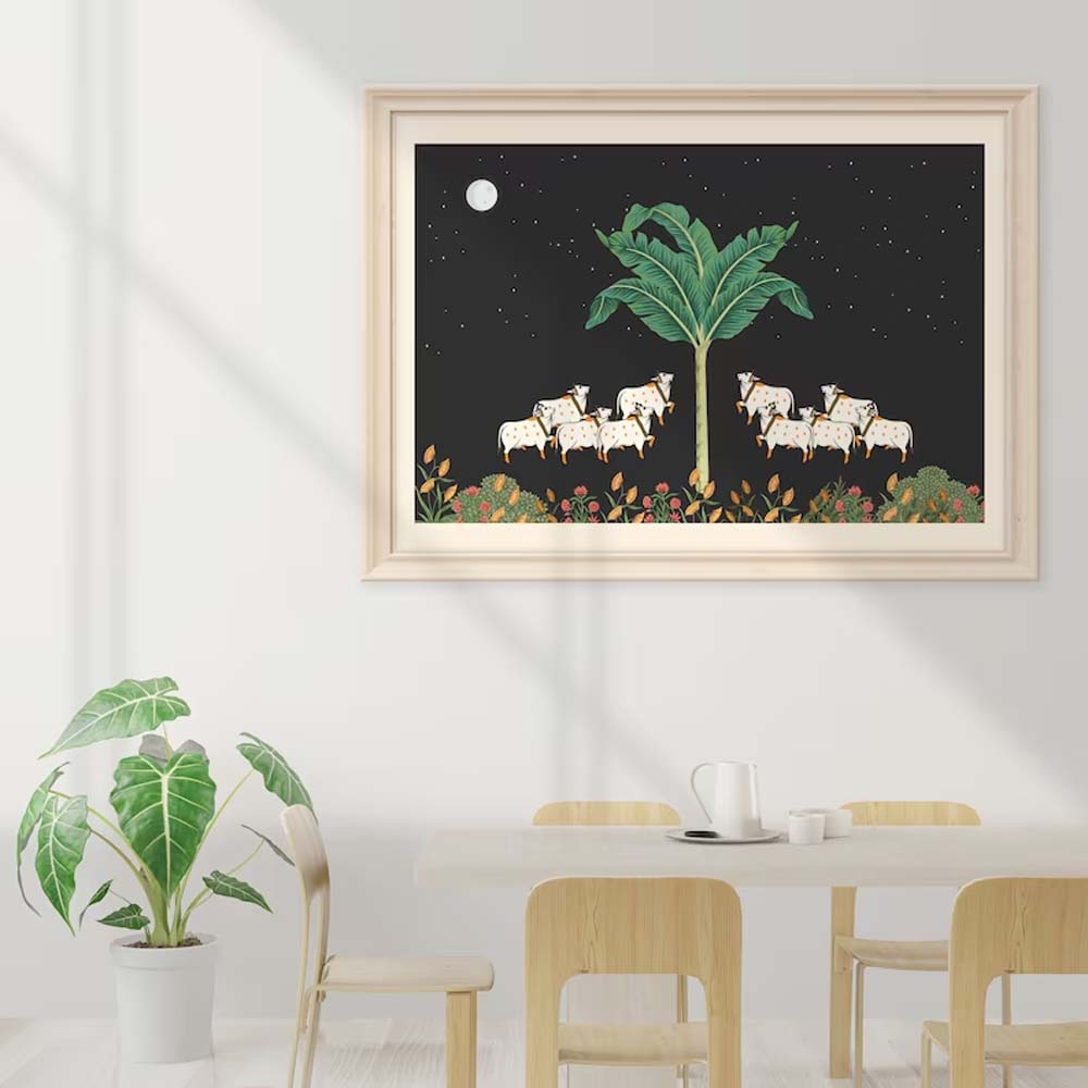 Sacred Cow Vastu Friendly Painting.
