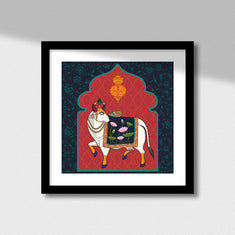 Sacred Cow Pichwai Artwork.