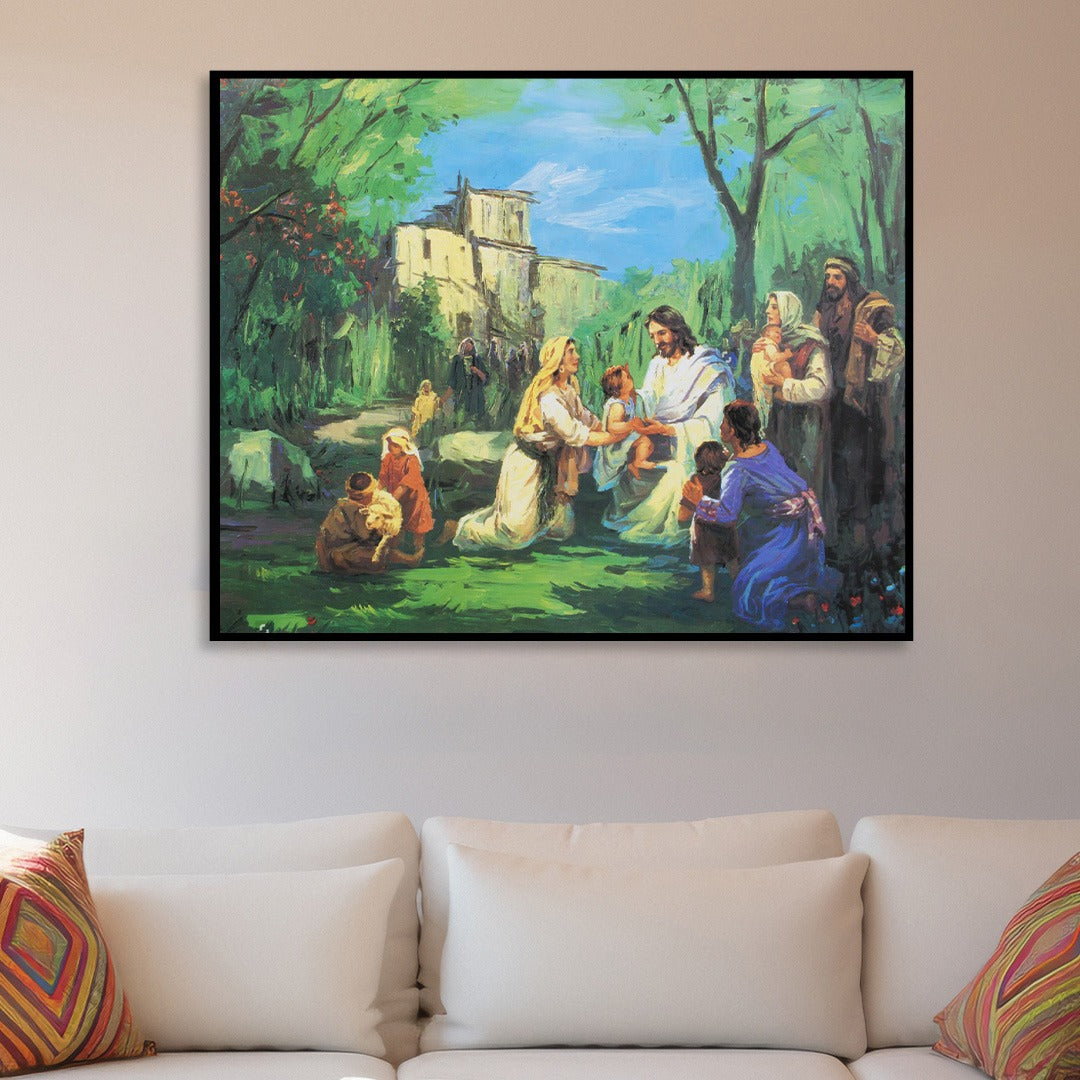 Jesus Blessing the Children: A Message of Love and Acceptance