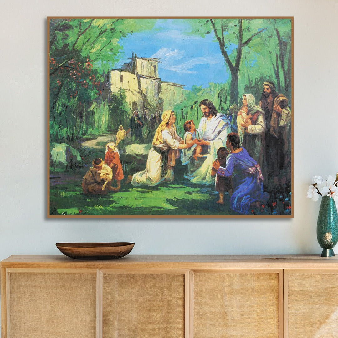 Jesus Blessing the Children: A Message of Love and Acceptance