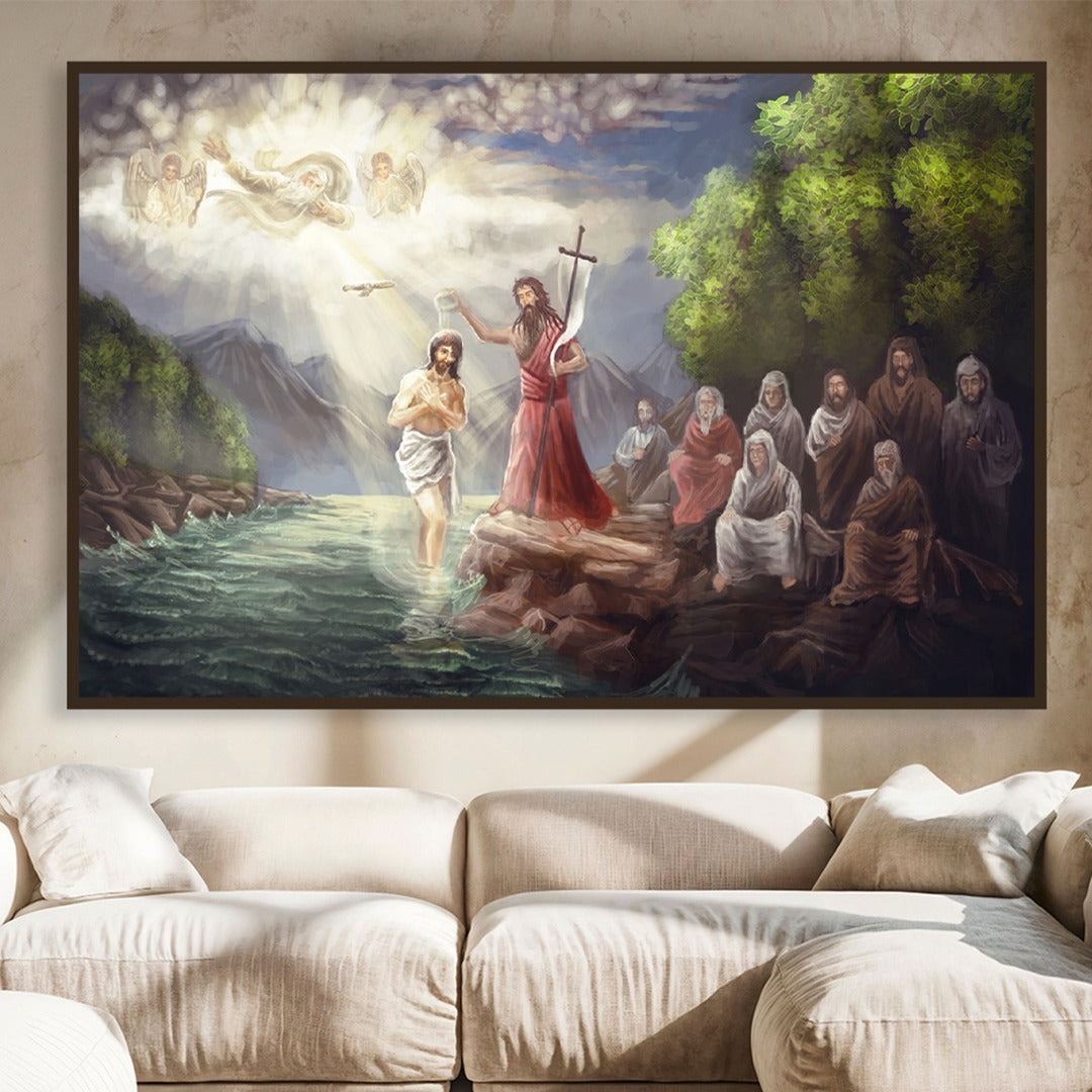 The Baptism of Jesus: Divine Affirmation at the Jordan River