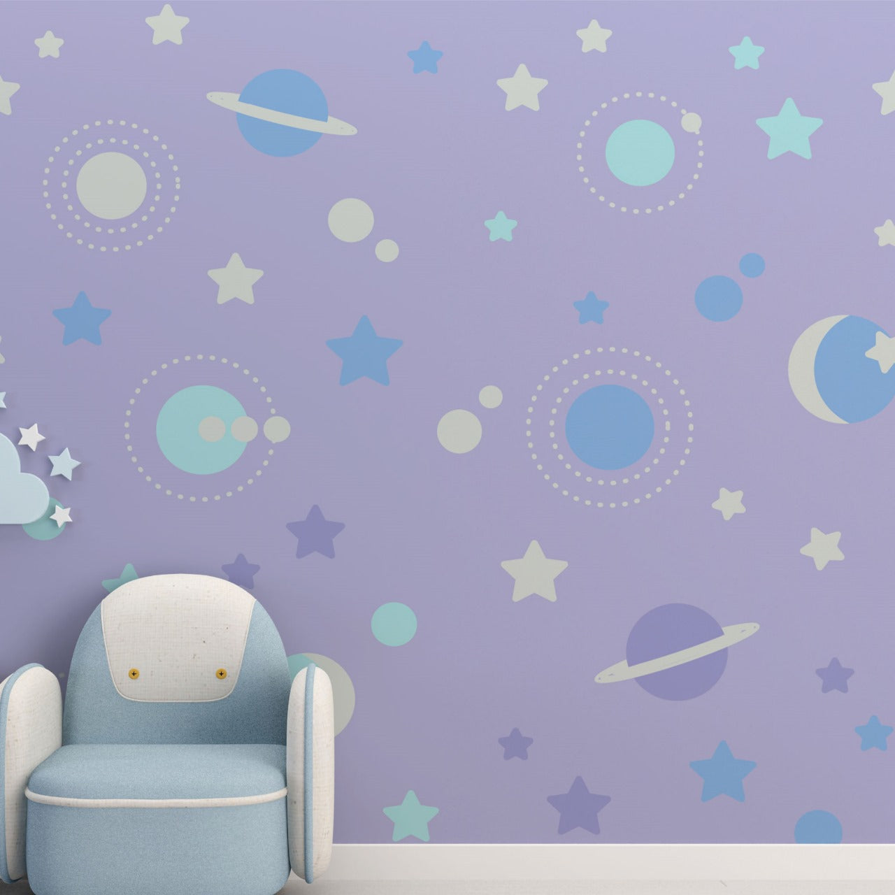 Cosmic Dreams – Space & Stars Wallpaper for Kids
