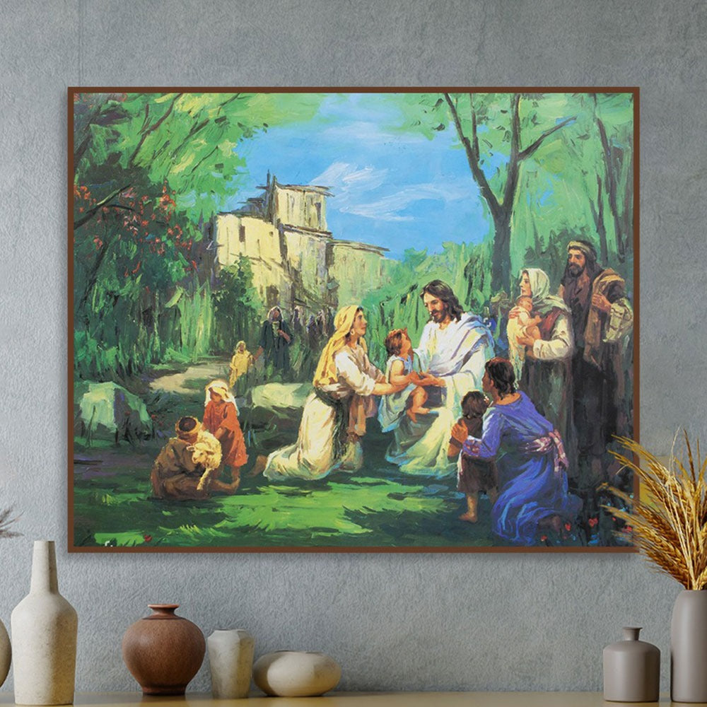 Jesus Blessing the Children: A Message of Love and Acceptance