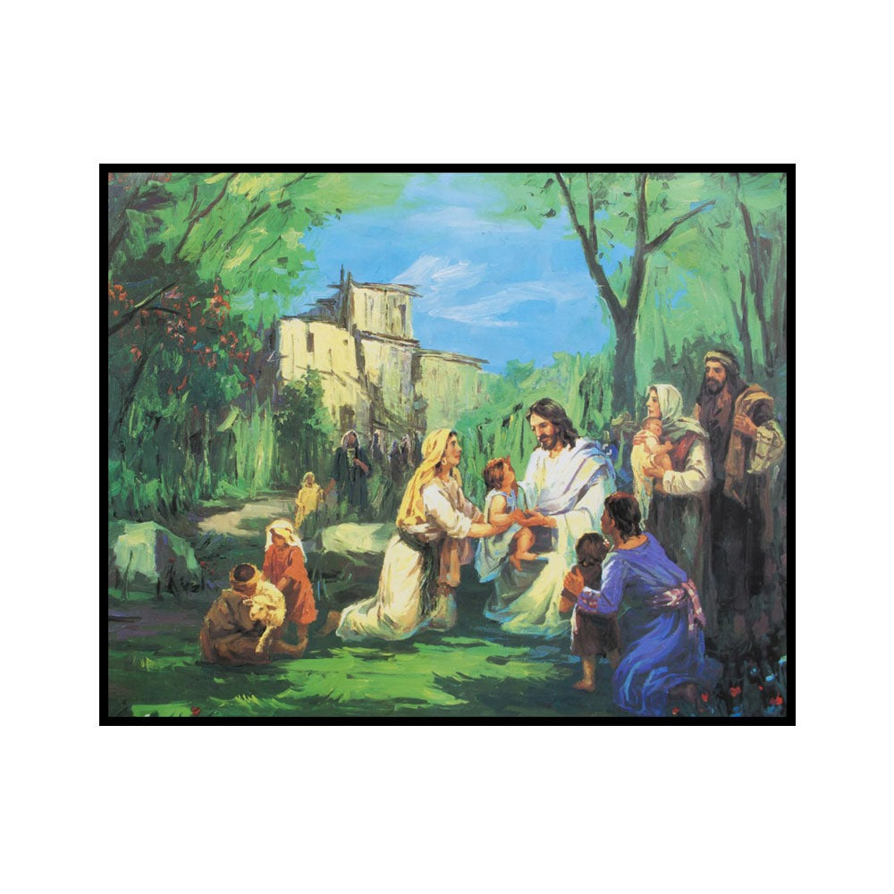 Jesus Blessing the Children: A Message of Love and Acceptance