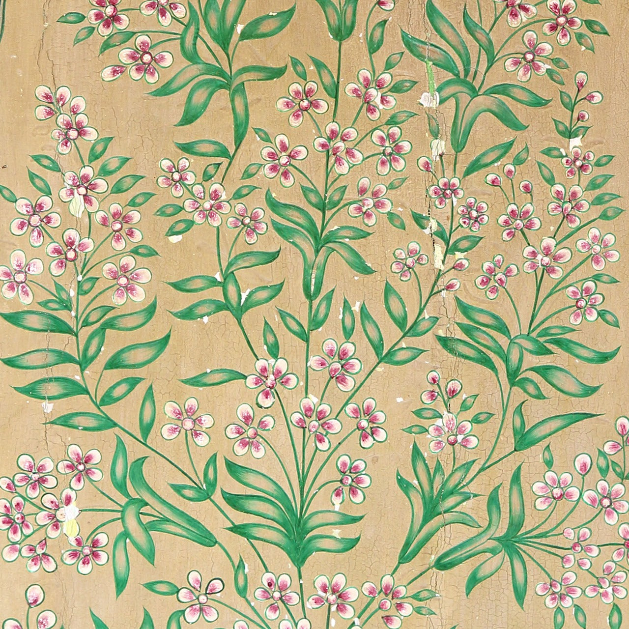 Royal Mughal Floral Panel – Traditional Indian Wall Art